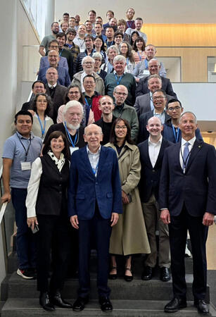 Participants of DCCG Fest 2025 on the first day of the conference at the University of Calgary.